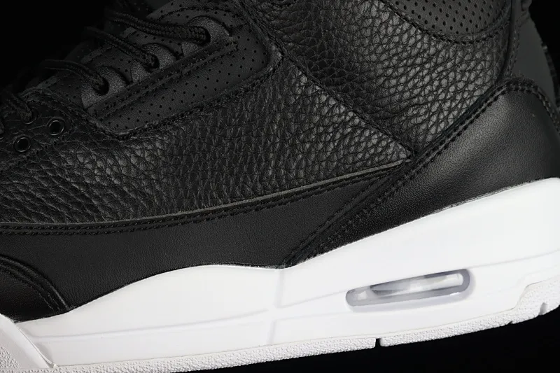 All categories Air Jordan Jordan series basketball shoes Air Jordan 3 Air Jordan 3 Retro "CYBER MONDAY" AJ3 Joe 3 black and white devil 136064-020